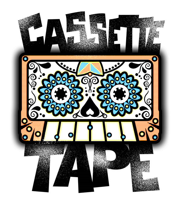 Cassette Tape band logo
