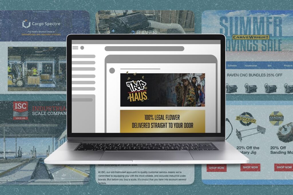 mockup email marketing