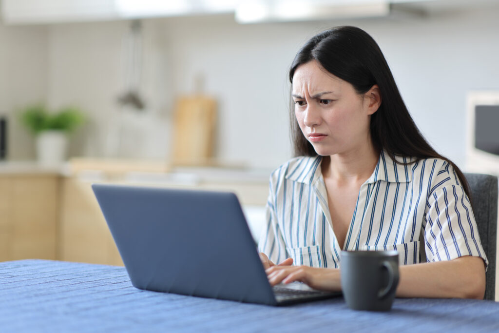 A marketing manager for a SMB is confused by her business's website performance